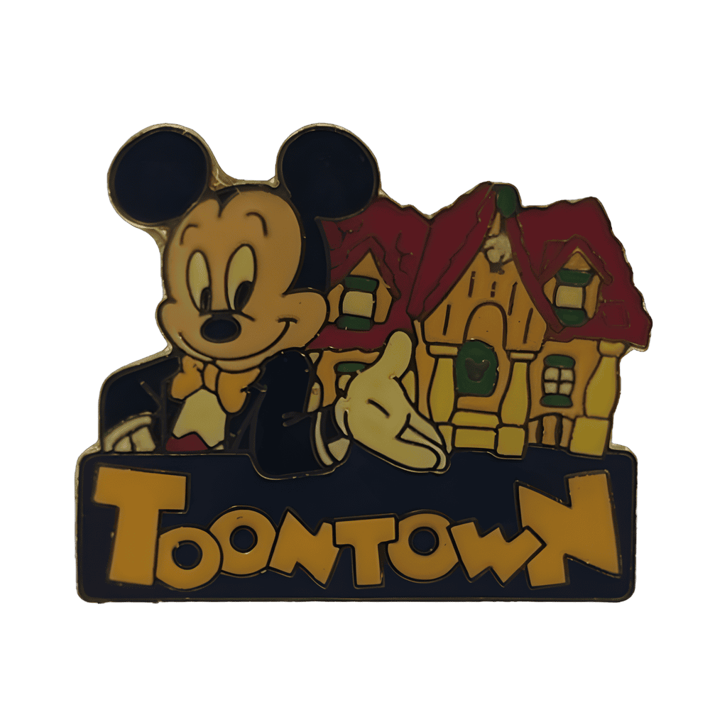 Mickey with House and Logo Disney pin