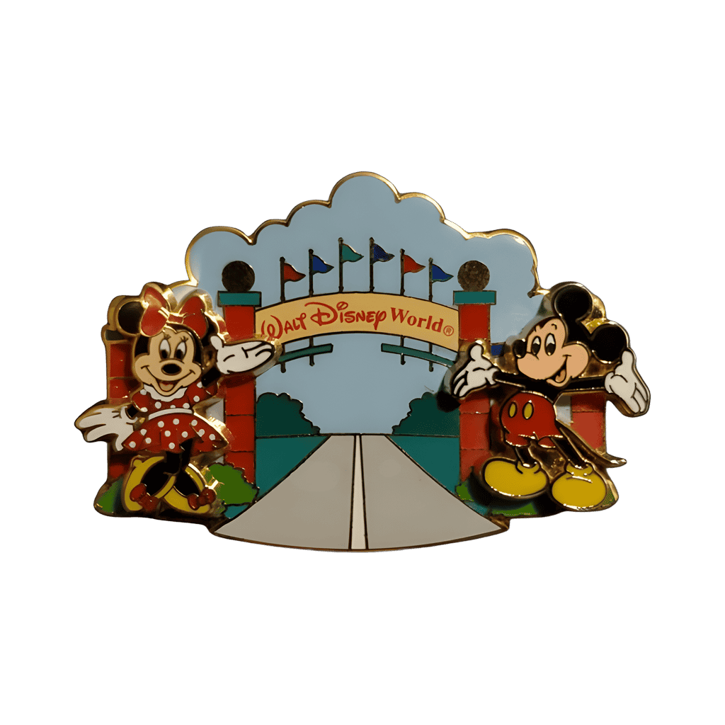 Entrance Sign (Mickey & Minnie) Disney pin