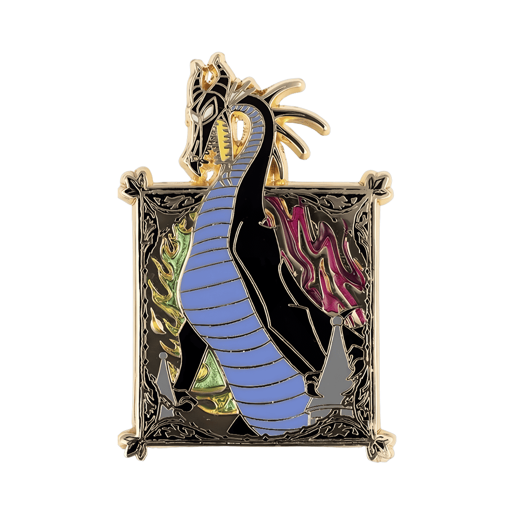 Maleficent Dragon Villains of the Elements Mystery Pin Disney pin