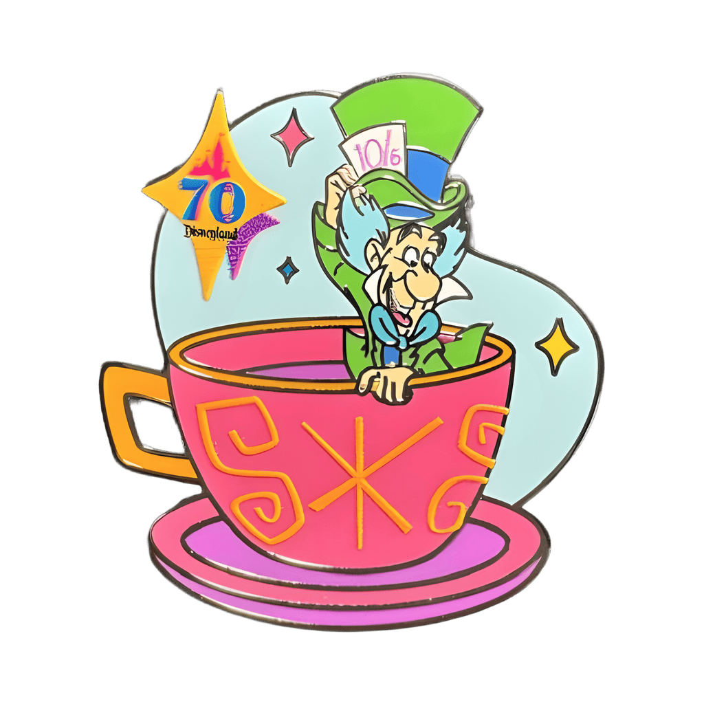 The Mad Hatter Disney pin