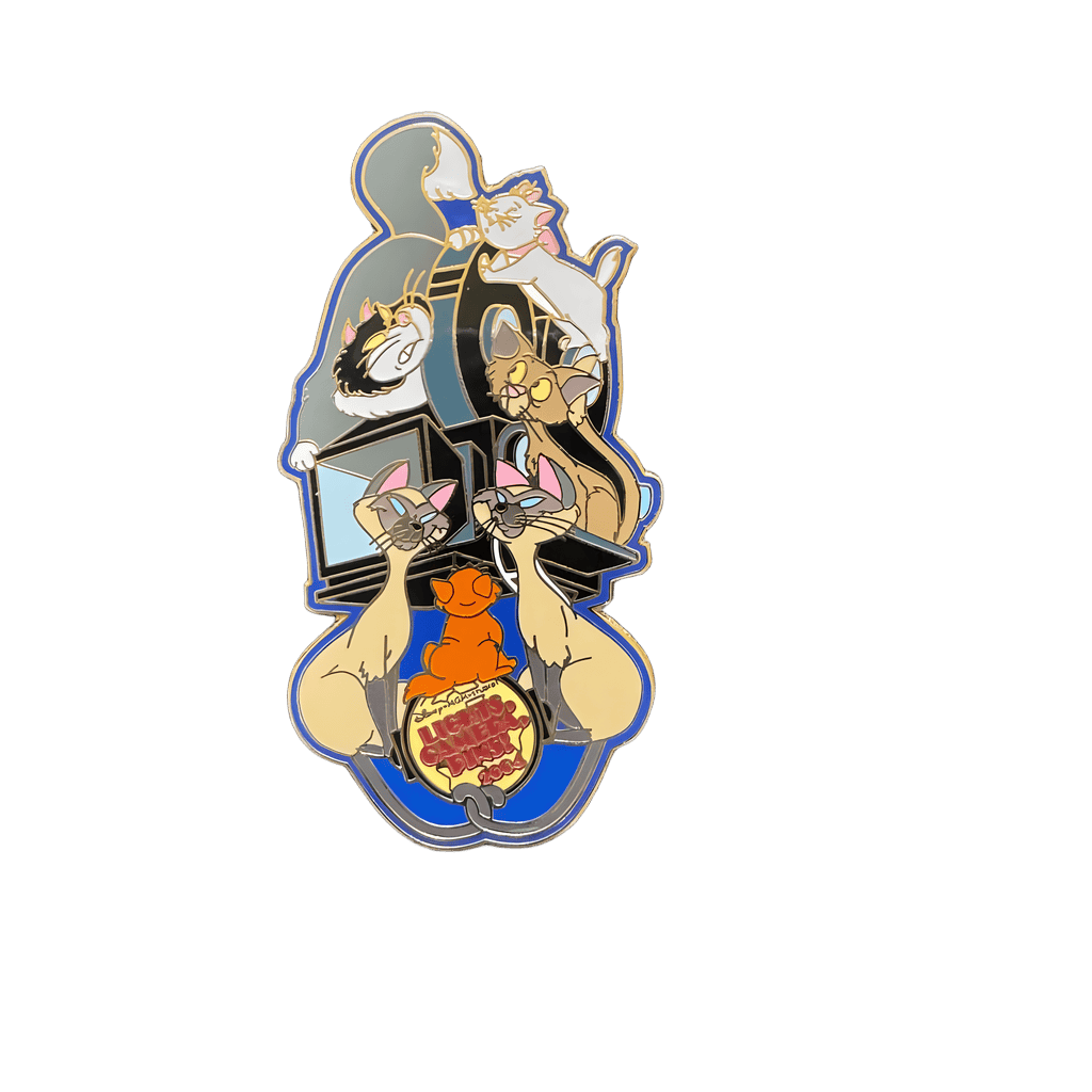 Si and Am, Lucifer, Marie, Sergeant Tibbs, Oliver Disney pin