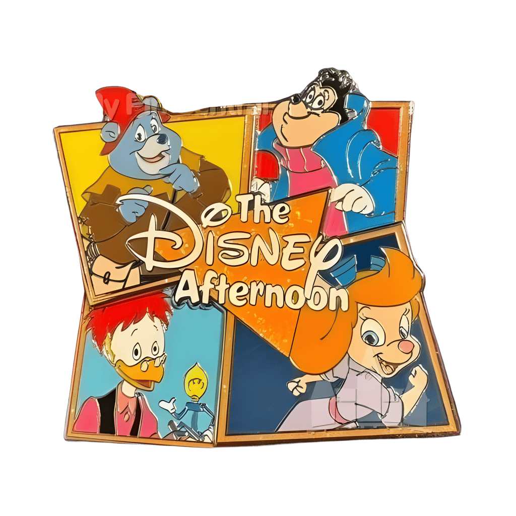 Tummi Gummi, P. J. , Gyro Gearloose and Gadget Hackwrench Disney pin