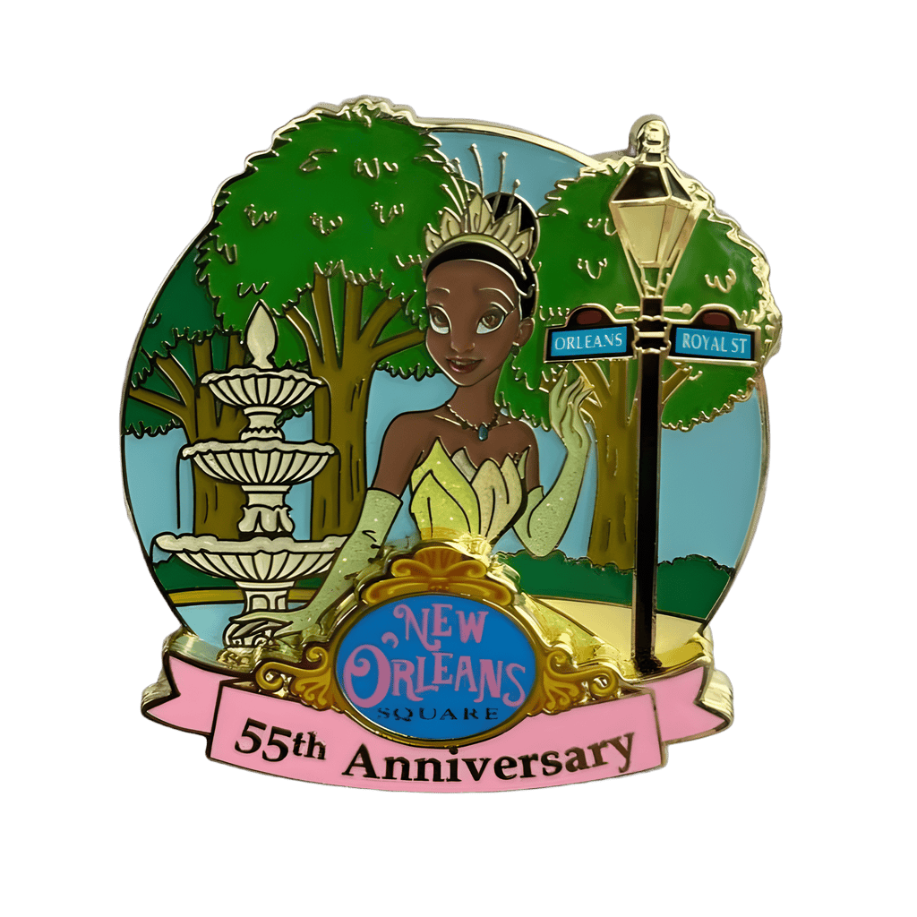 New Orleans Square 55th Anniversary - Tiana Disney pin
