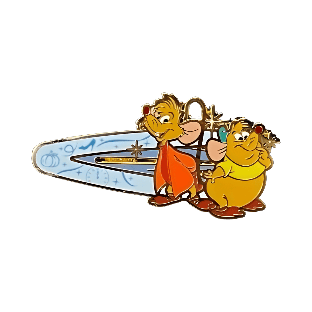 Jack and Gus Hair Clip Disney pin
