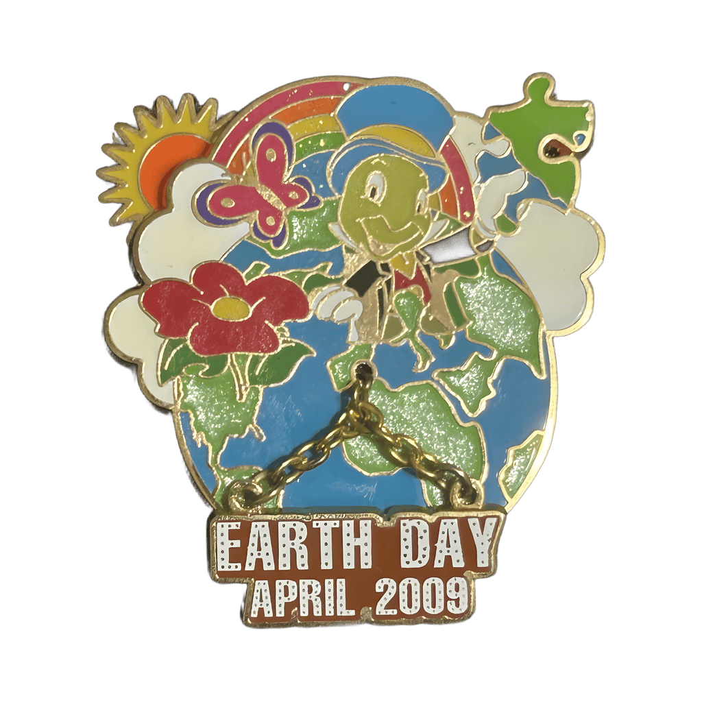 Jiminy Earth Day April 2009 Disney pin