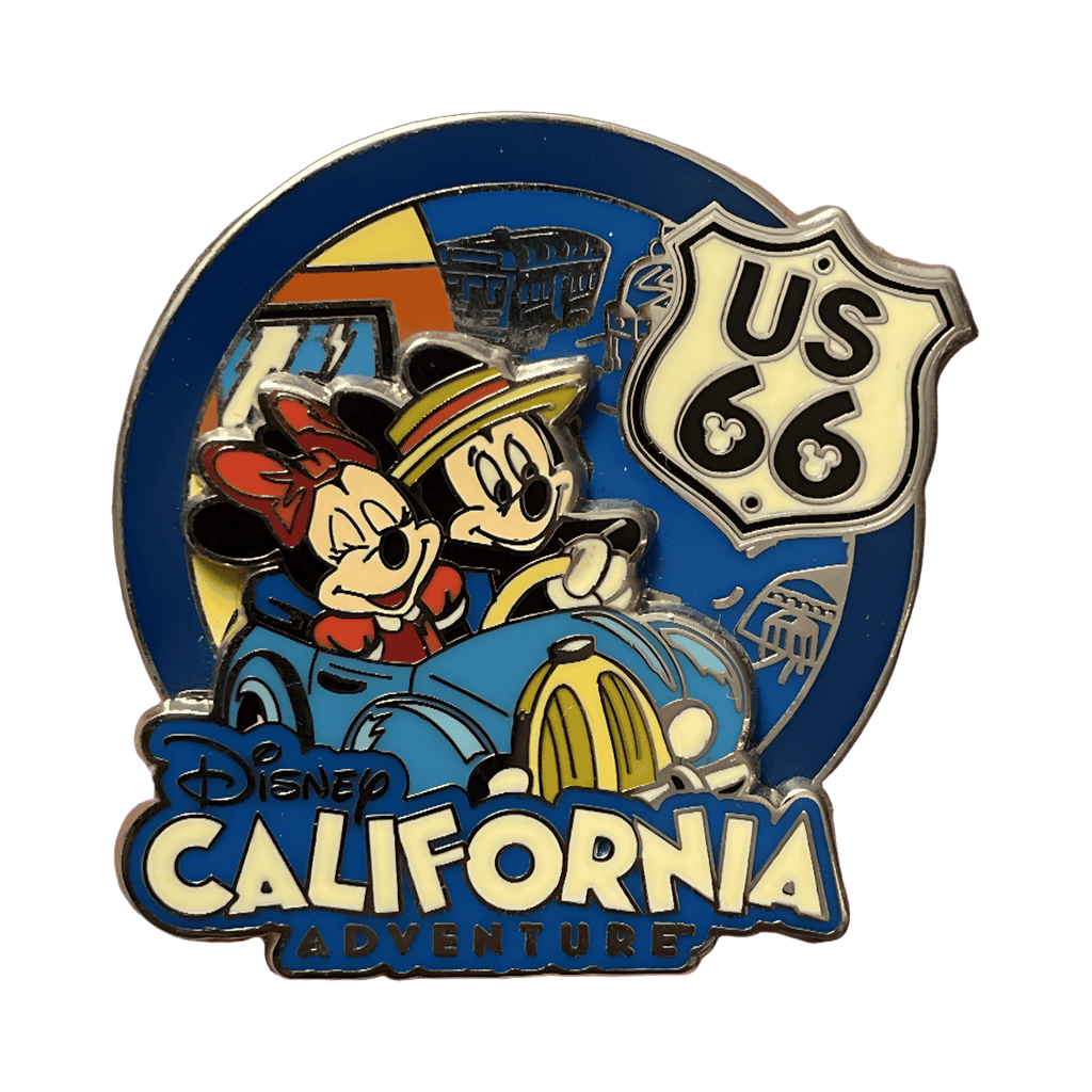 Minnie Mickey California Adventure Disney pin