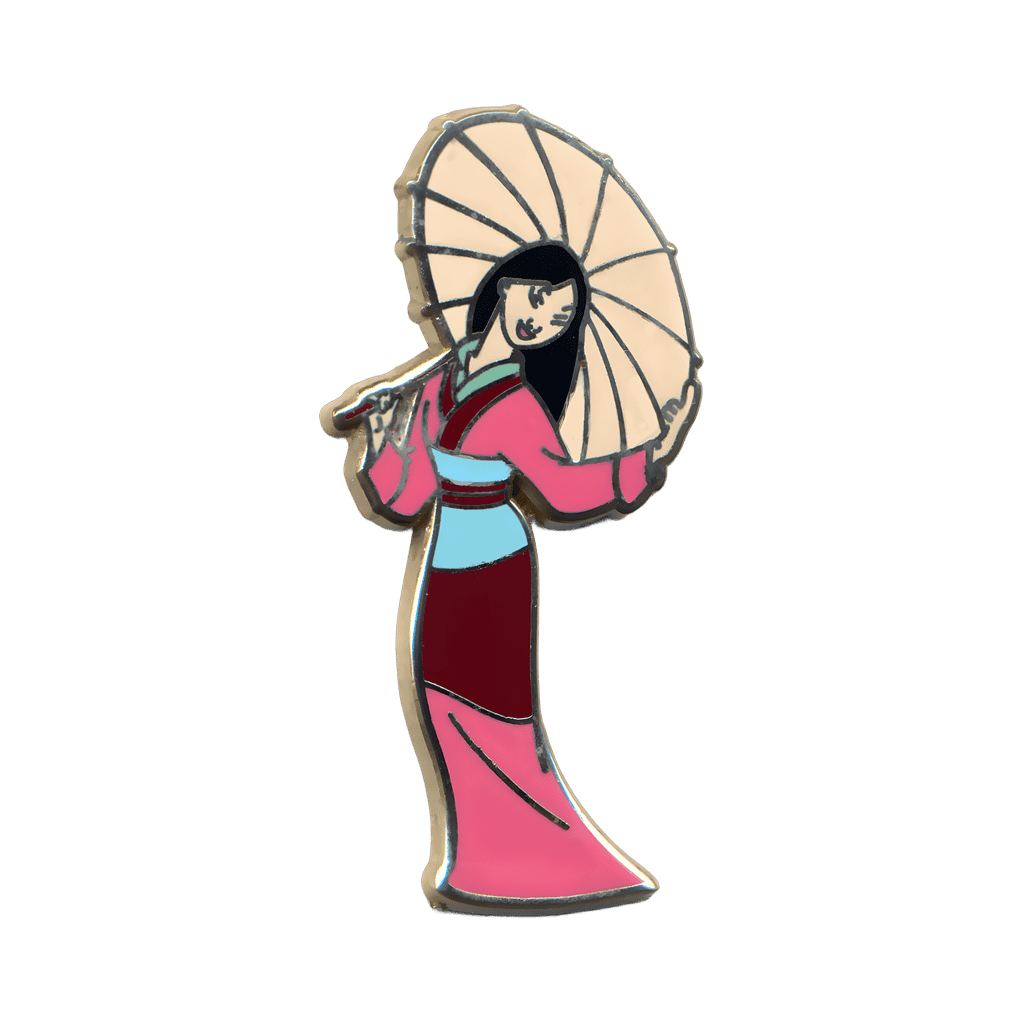 Mulan in a Pink Dress - 2010 Variation Disney pin