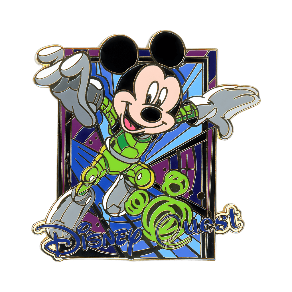 Mickey in a Green and Gray Spacesuit - Virtual Reality Disney pin