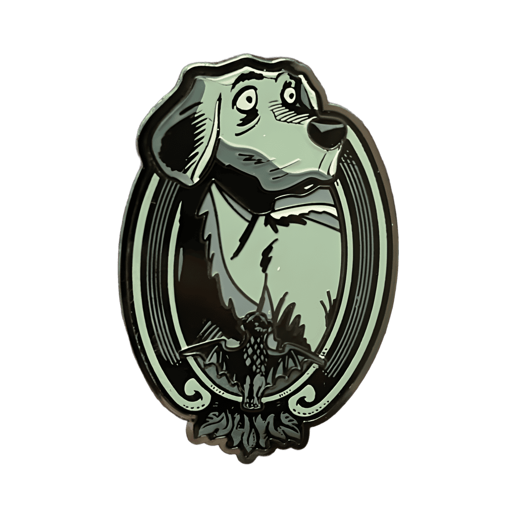 The Caretaker's Dog Disney pin