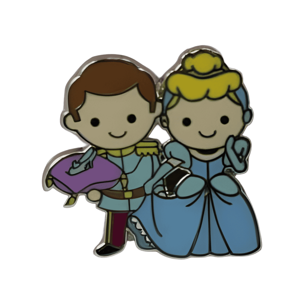 Cinderella and Prince Charming Disney pin