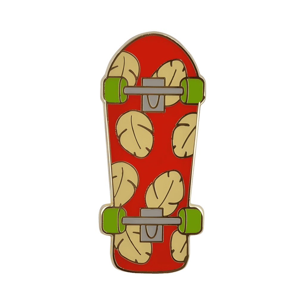 Stitch and Skateboard Disney pin