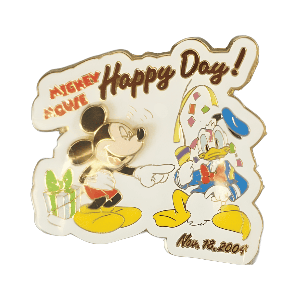 Happy Day Mickey Mouse Donald Disney pin