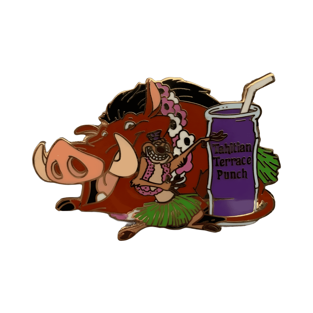 Tahitian Terrace Disney pin