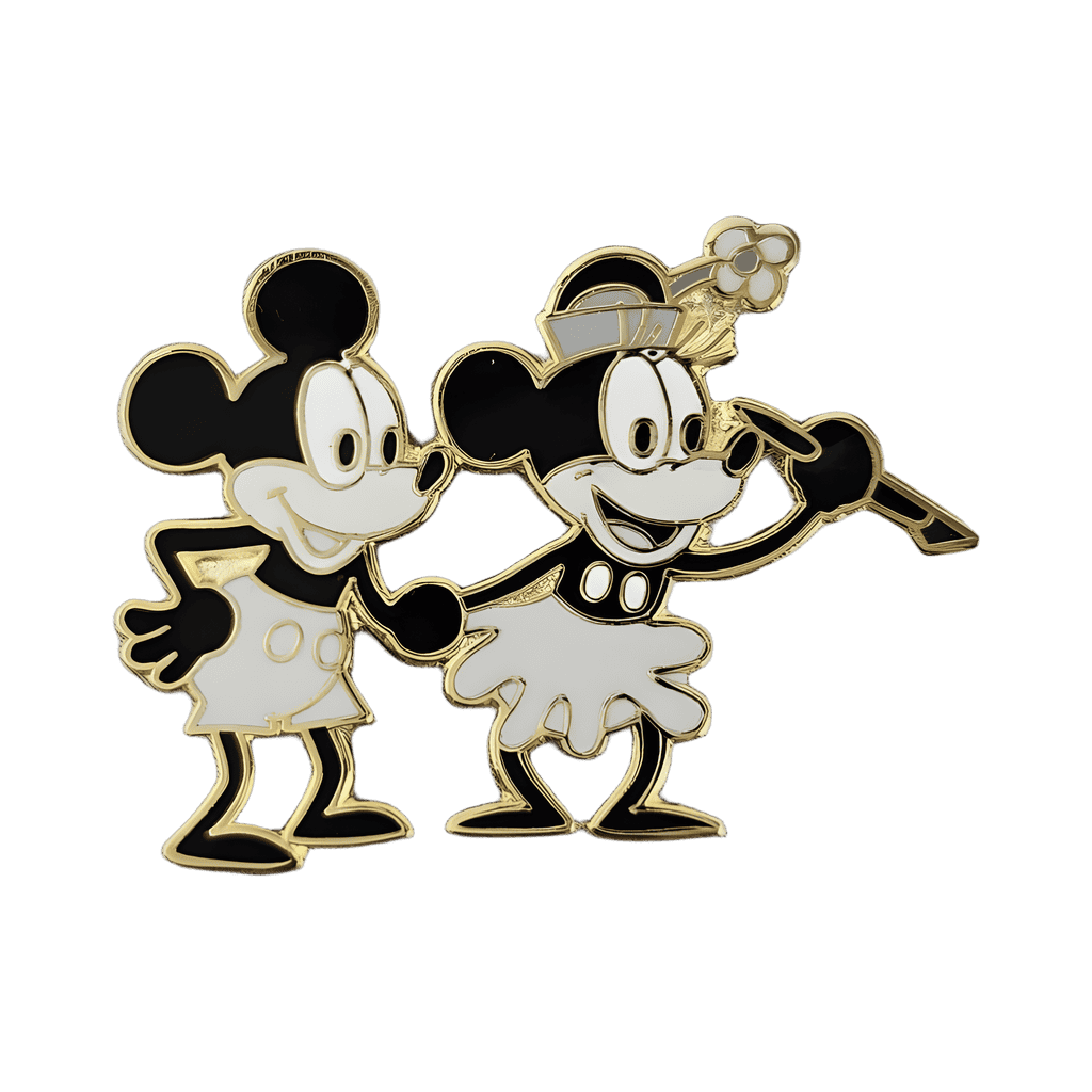 Mickey and Minnie 1928 Disney pin