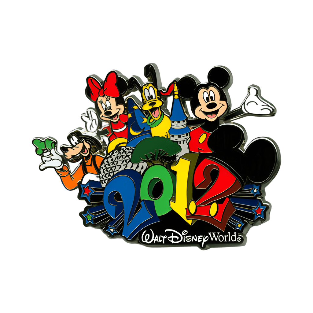 Goofy, Minnie, Pluto & Mickey Disney pin
