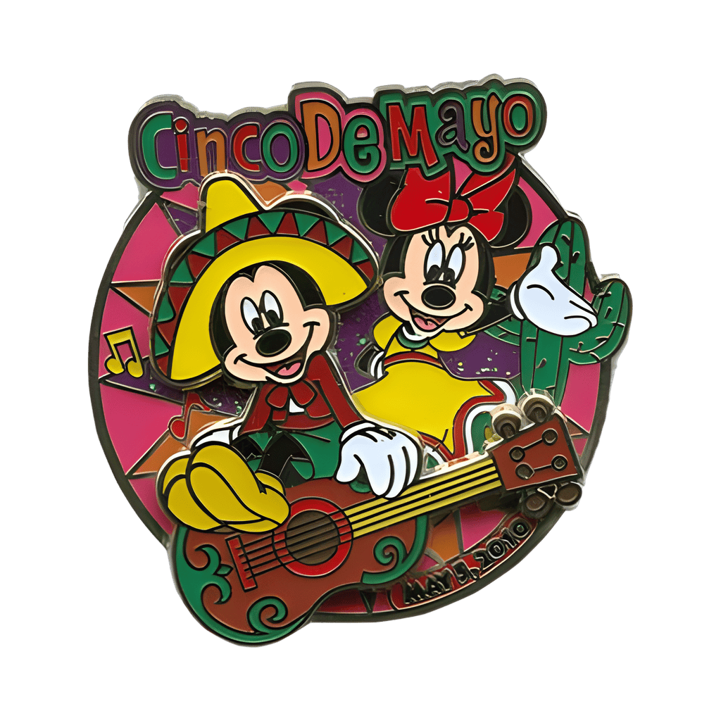 Mickey and Minnie Disney pin