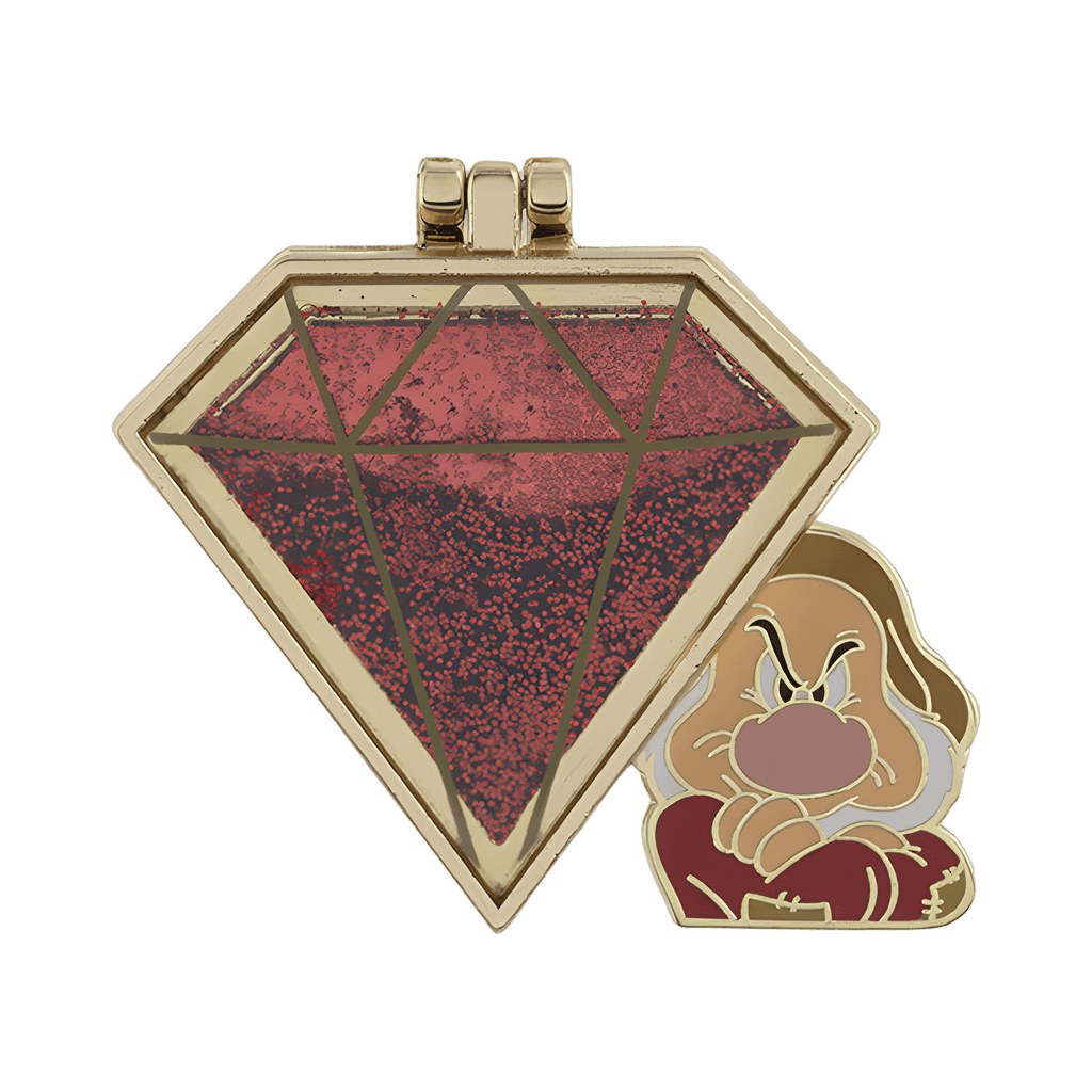 Grumpy and Snow White Disney pin