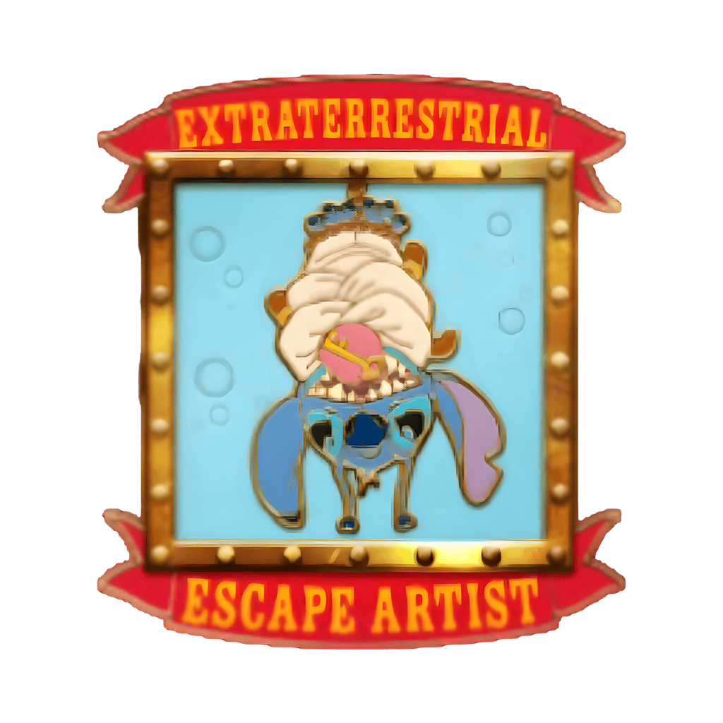 Extraterrestrial Escape Artist — Stitch Disney pin