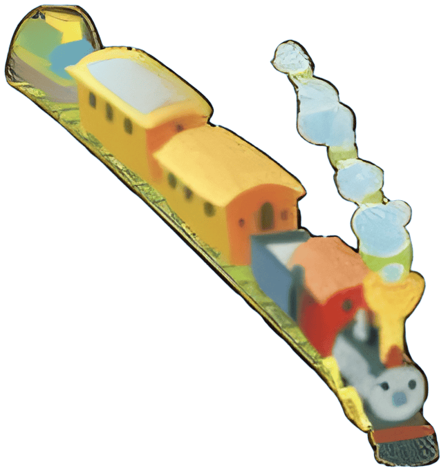 Dumbo Map Set - Casey Jr. with A Smokey Stack Disney pin