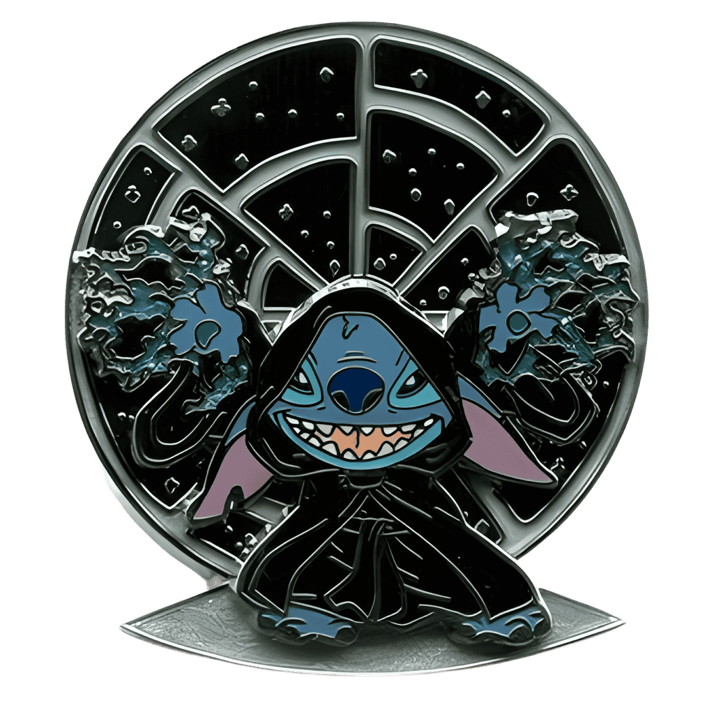 Stitch as Emperor Palpatine - Blue Lightning Disney pin