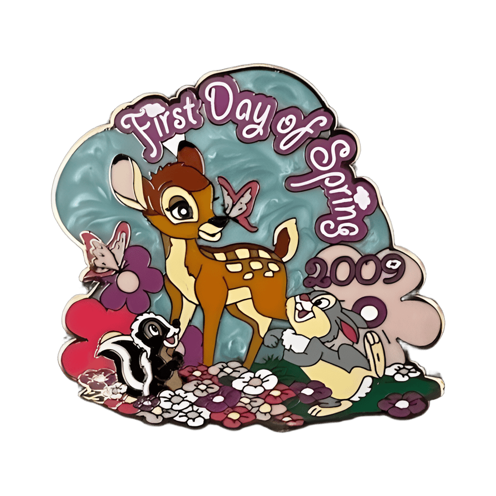 2009 - First Day of Spring - Bambi Disney pin