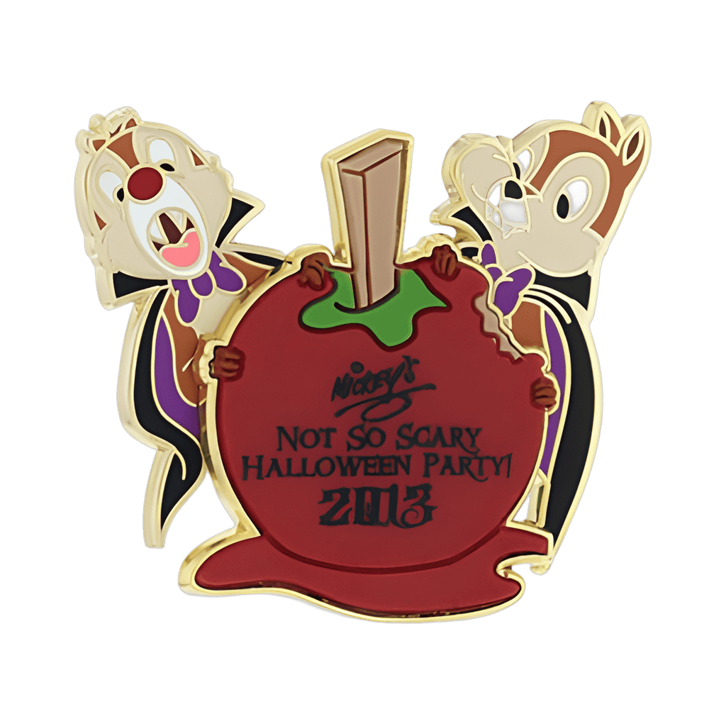 Chip and Dale's Candy Apple Disney pin