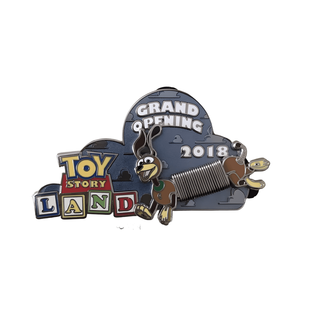 Logo with Slinky Dog Disney pin