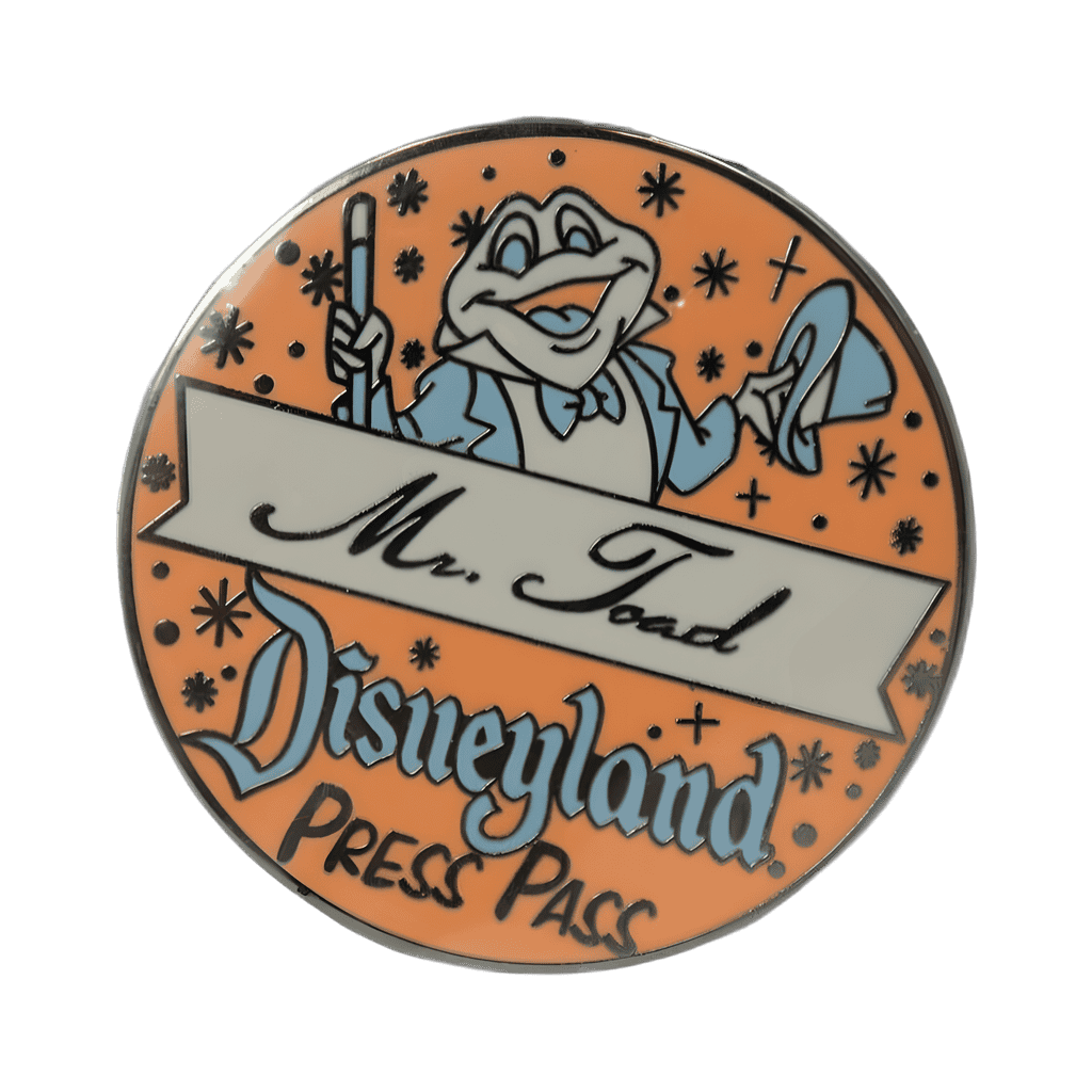 Mr. Toad Disney pin