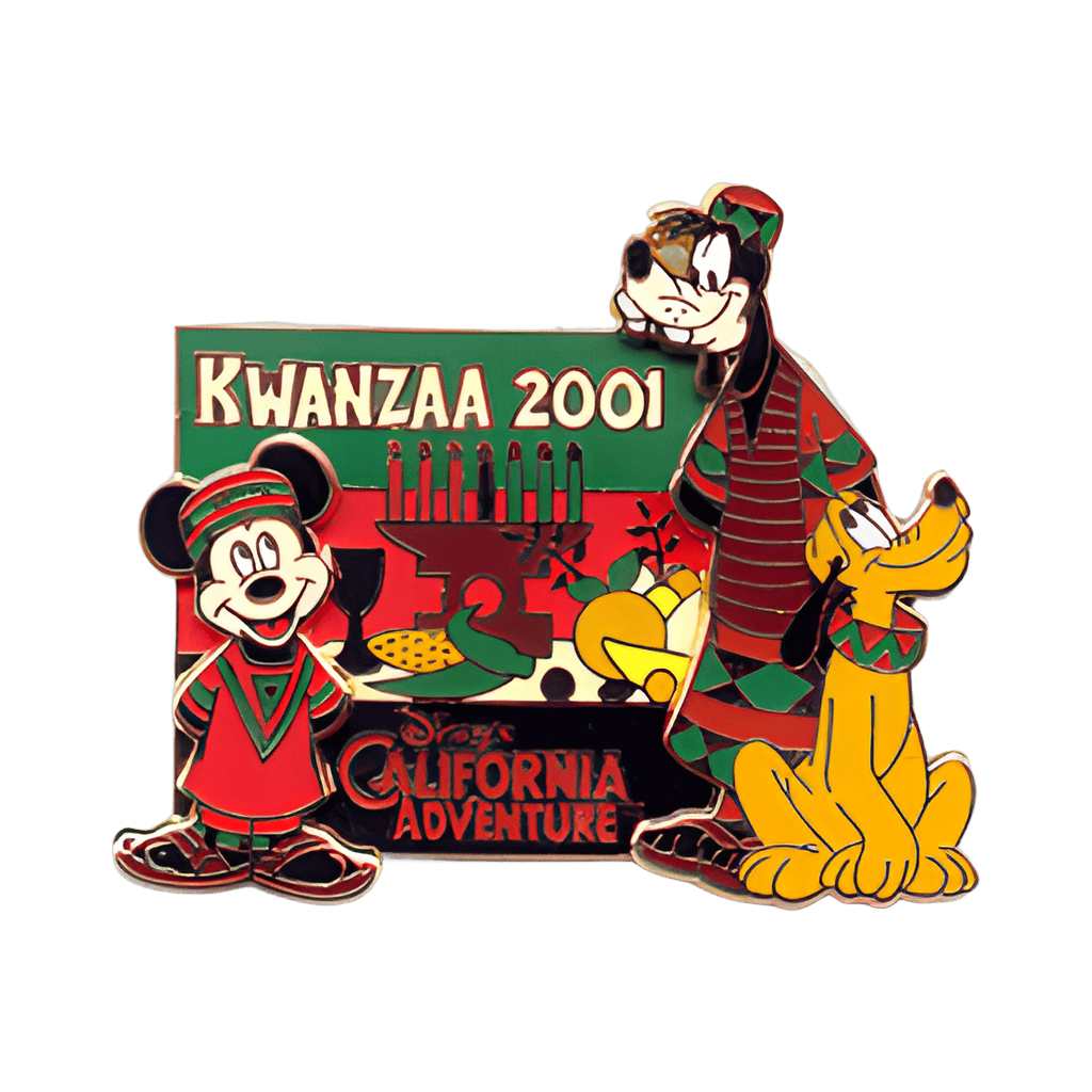 2001 Mickey, Goofy, and Pluto Disney pin