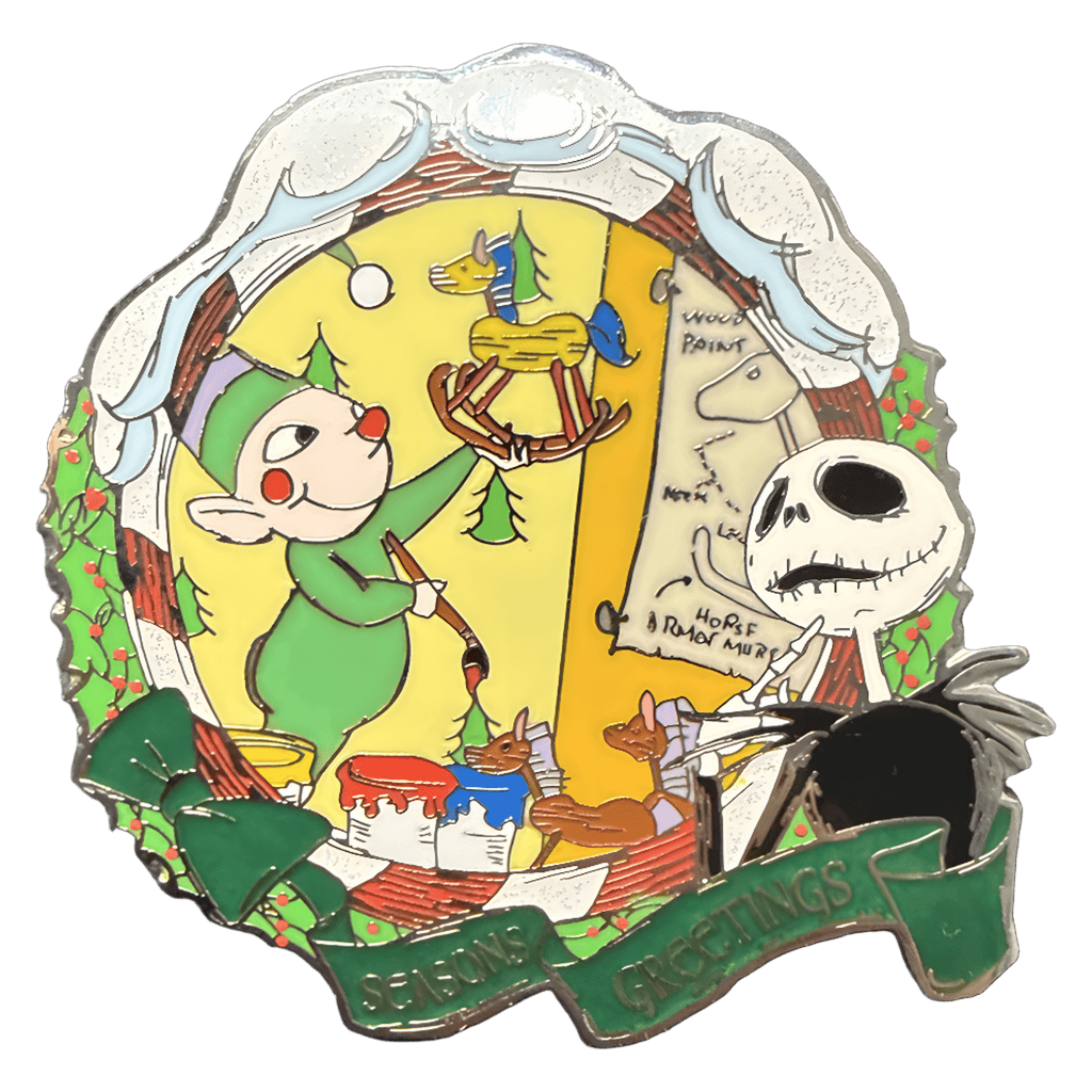 Jack And Elf Disney pin
