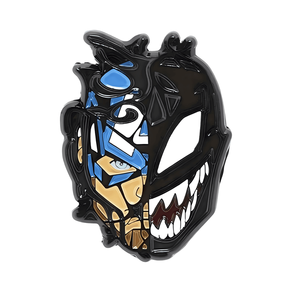 Captain America and Venom Disney pin