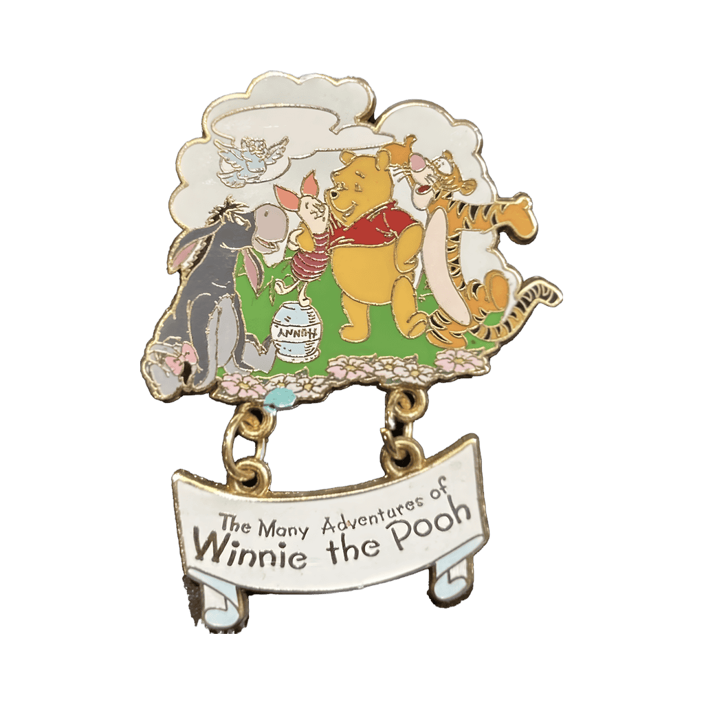 The Many Adventures of Winnie the Pooh ride pin Disney pin