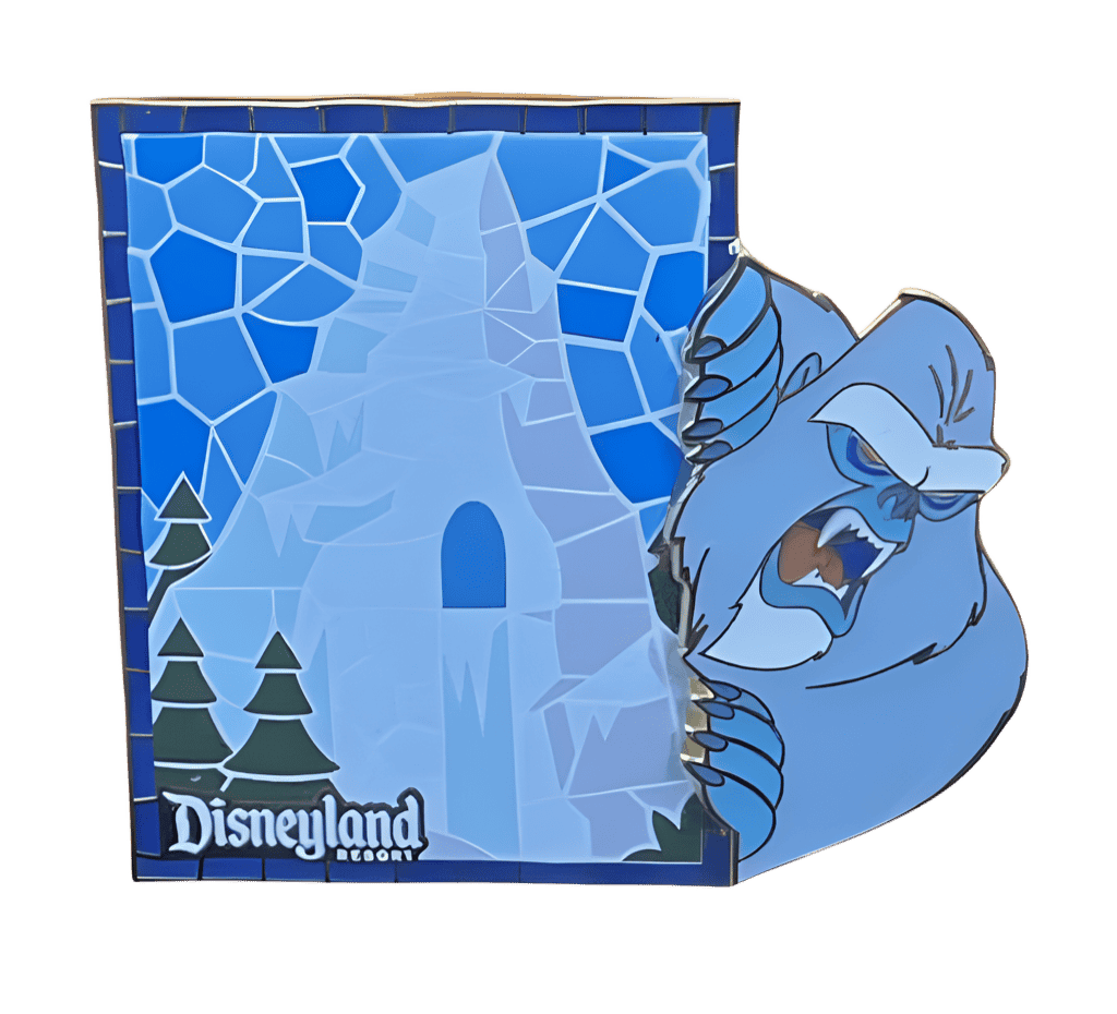 Yeti at Mt. Everest Disney pin