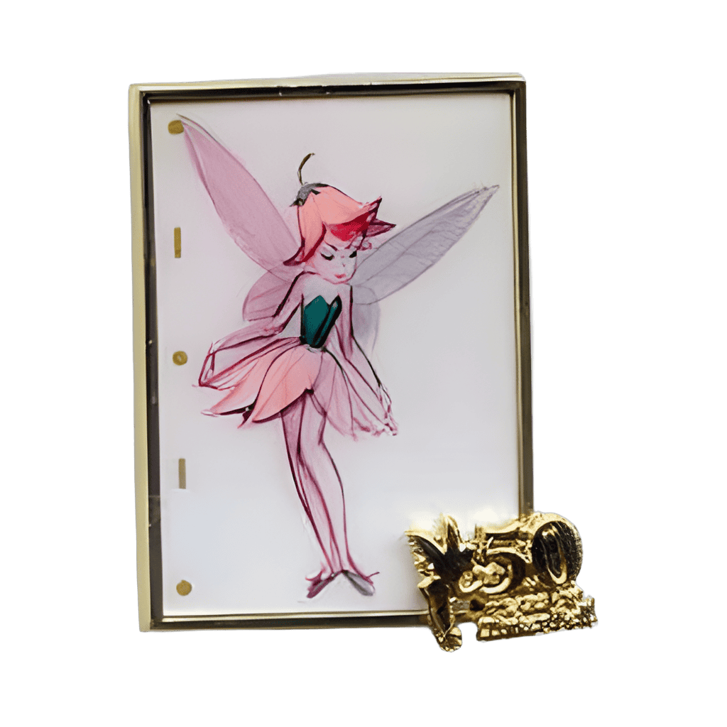 1952 Tinker Bell Concept Sketch Disney pin