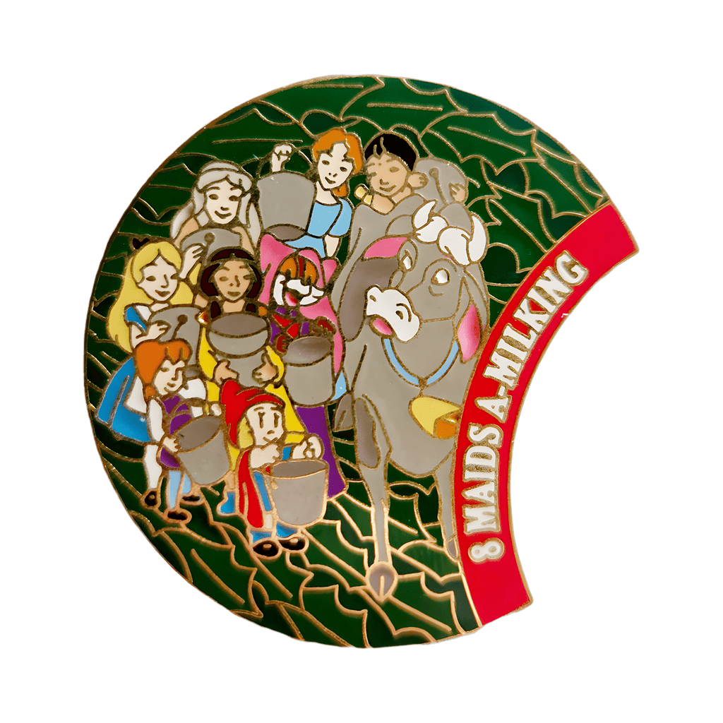 11 Maids A'Milking Disney pin