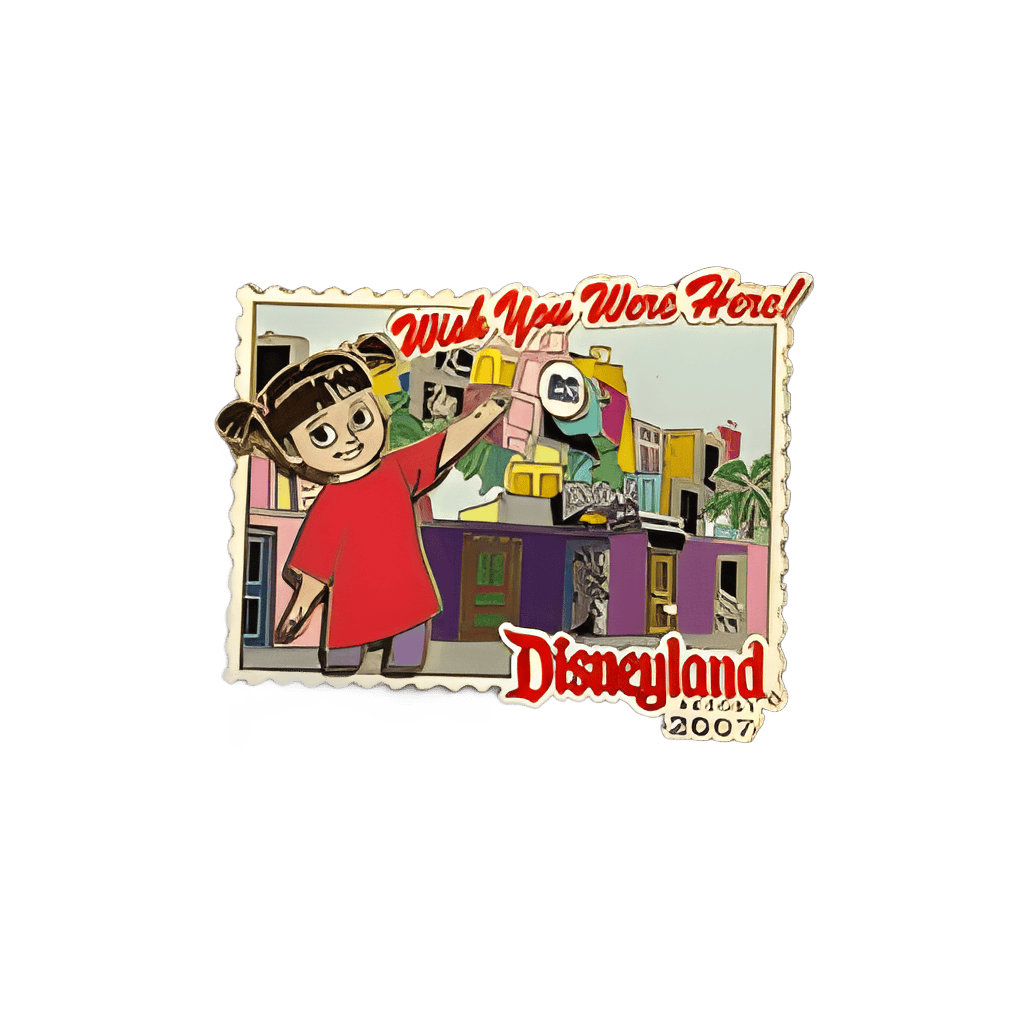 Boo at Mike and Sulley to the Rescue Disney pin