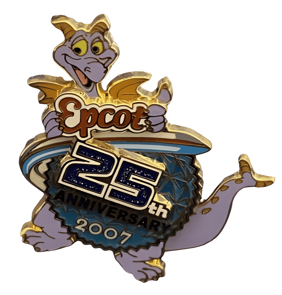 Figment with Monorail - 2007 Disney pin