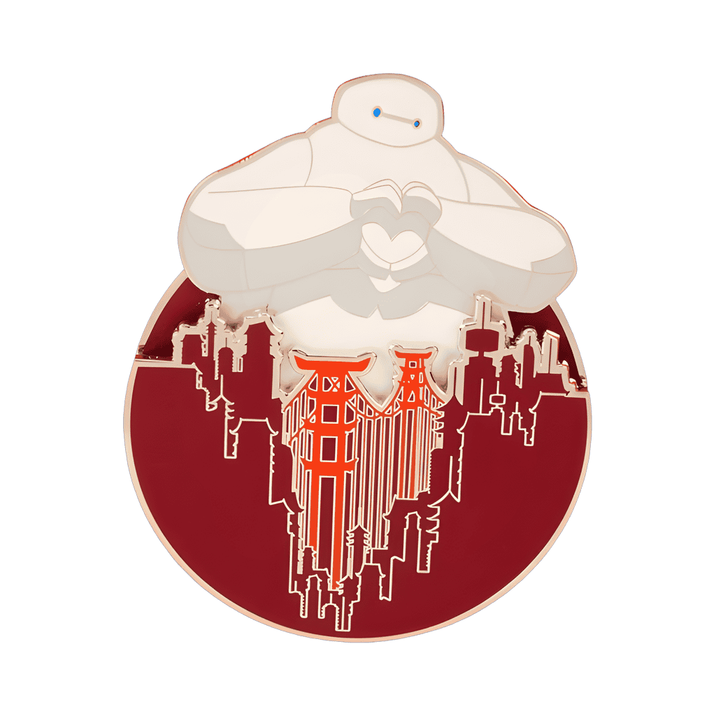 Big Hero 6 - Baymax San Fransokyo Sliding Collector Box Disney pin