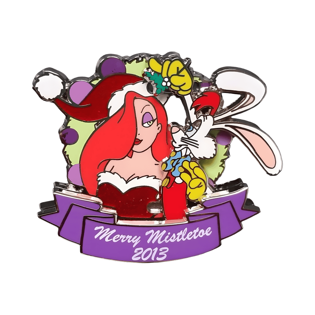 Merry Mistletoe - Jessica and Roger Rabbit Disney pin