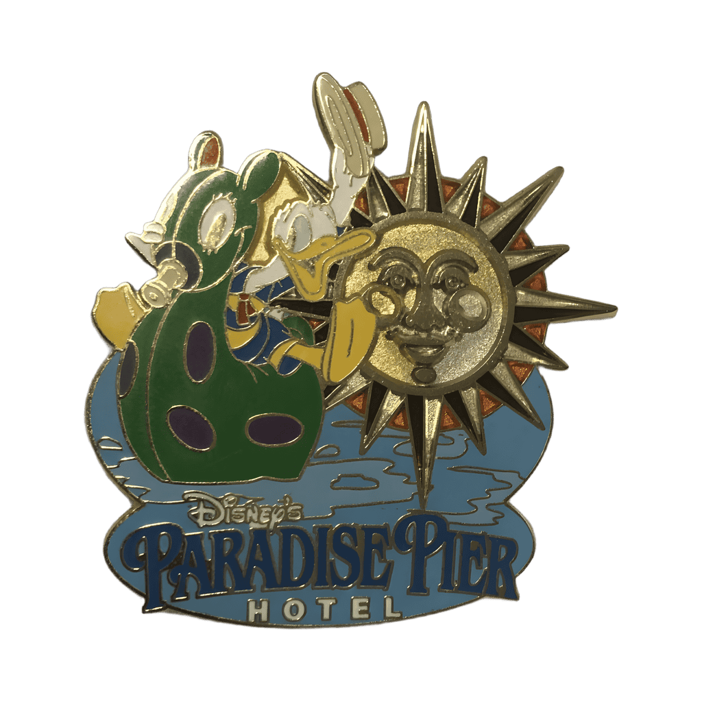 Paradise Pier Hotel - Donald Duck Disney pin