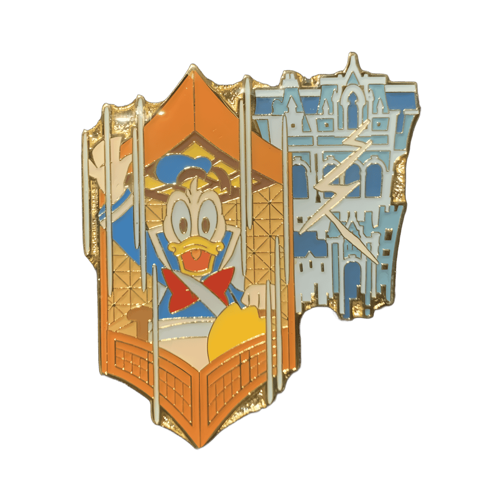 Tower of Terror - Donald Duck Dropping Disney pin