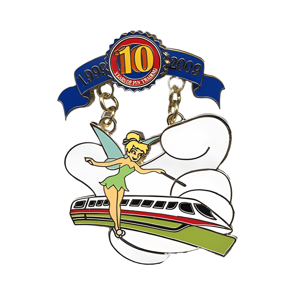 Tinker Bell with Monorail Disney pin
