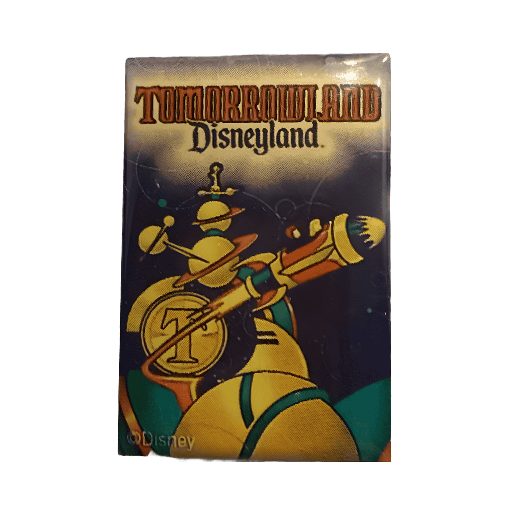 Tomorrowland at Disneyland Poster Disney pin