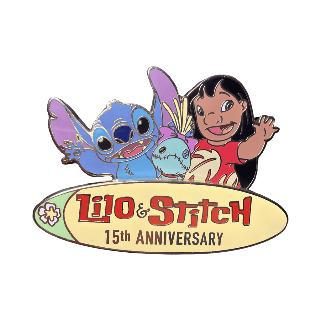Lilo & Stitch 15th Anniversary Disney pin