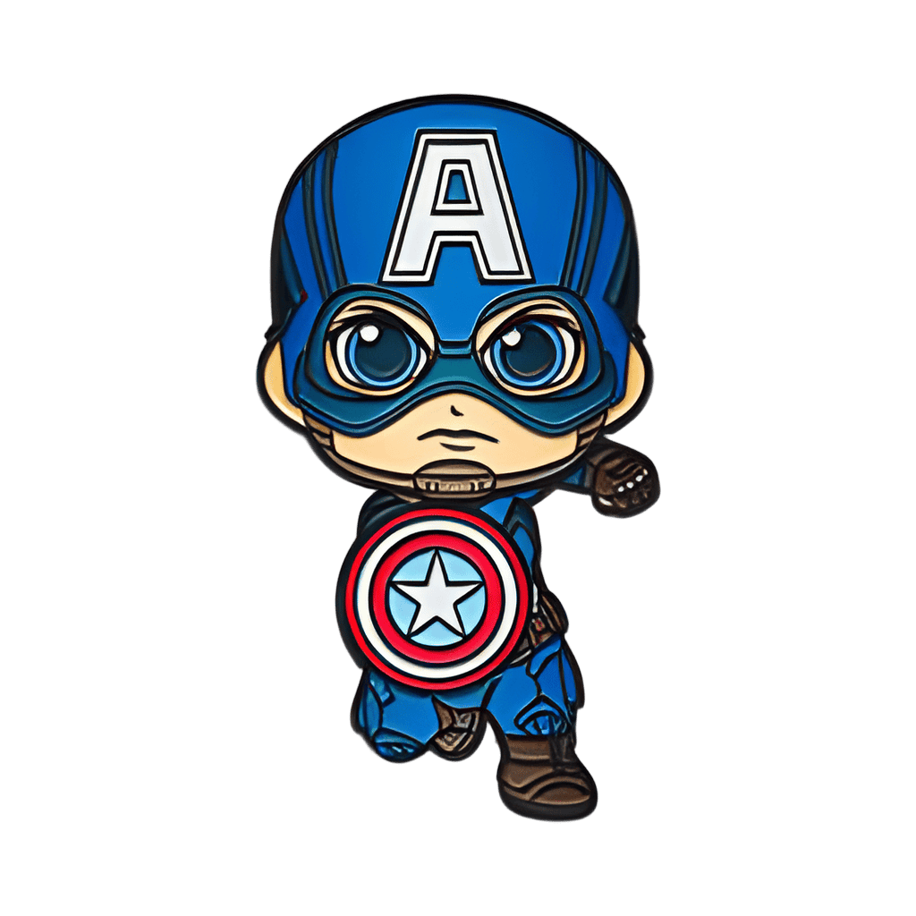 Captain America Cosbaby Disney pin