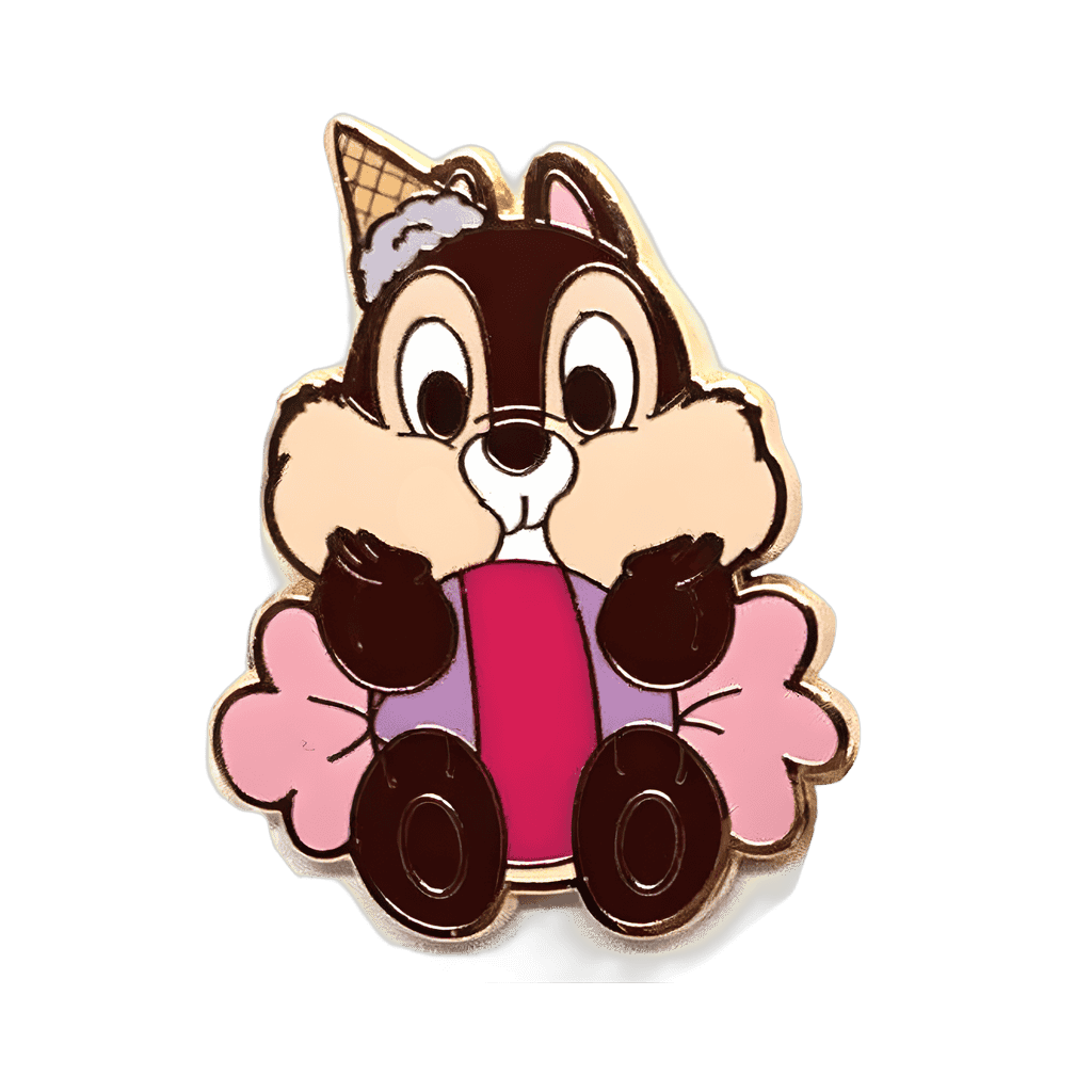 Chip Cotton Candy Disney pin