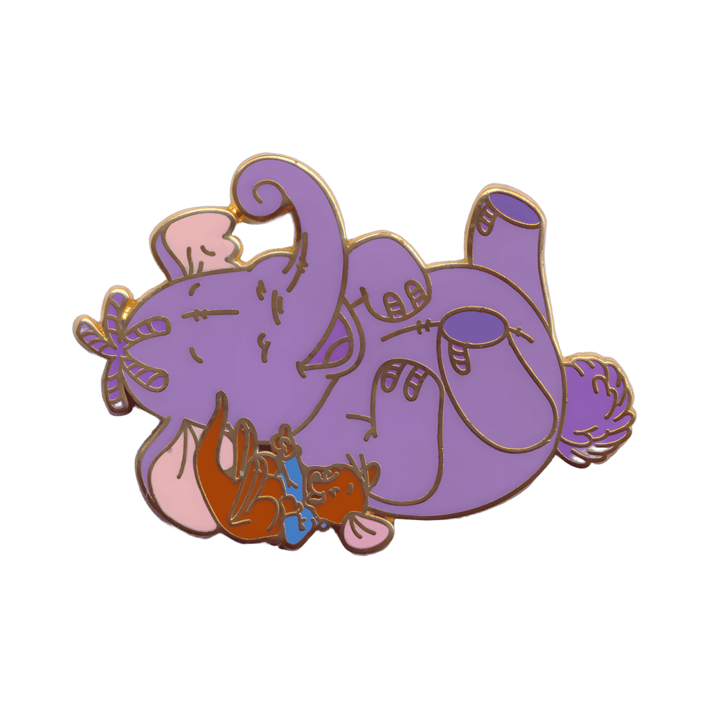 Roo & Lumpy the Heffalump Disney pin