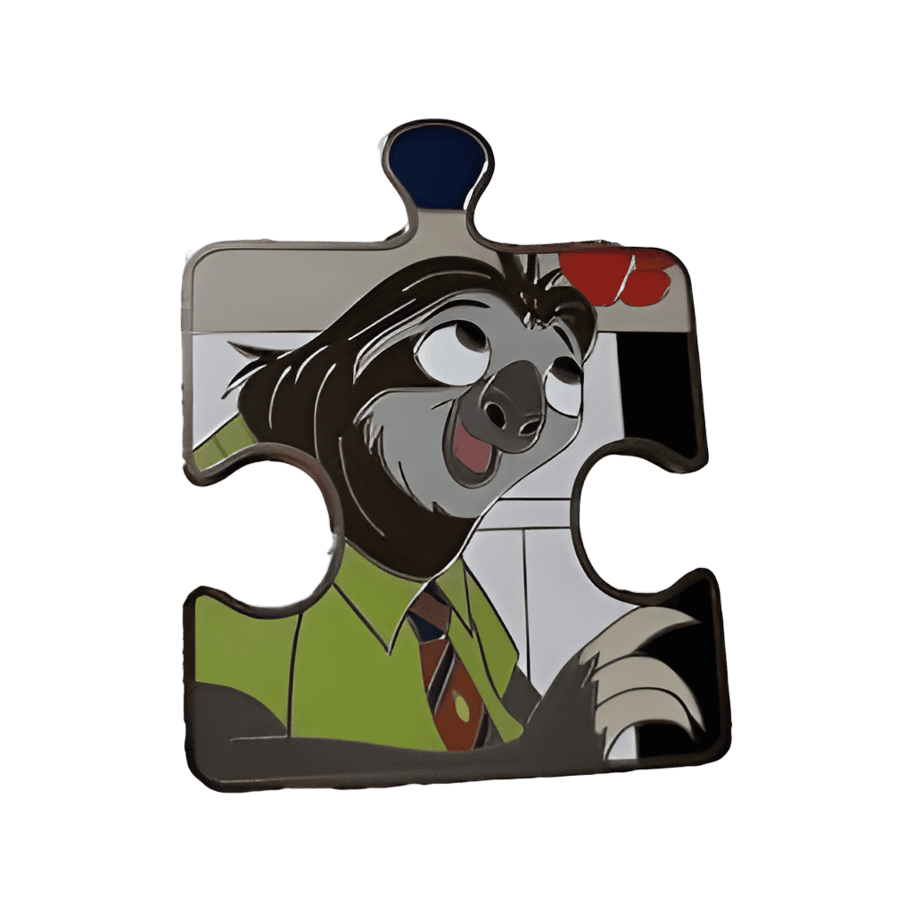 Flash Slothmore Disney pin