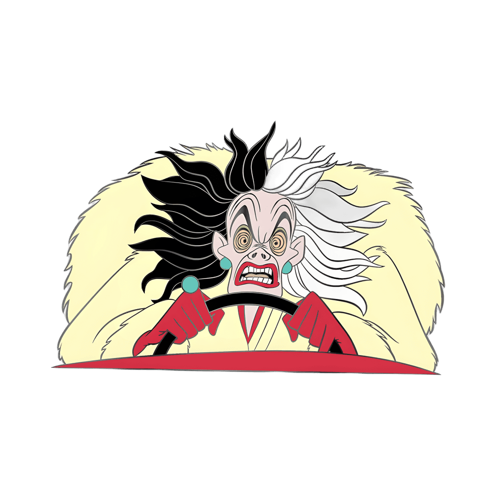 Cruella De Vil (Swirly Eyes) Disney pin