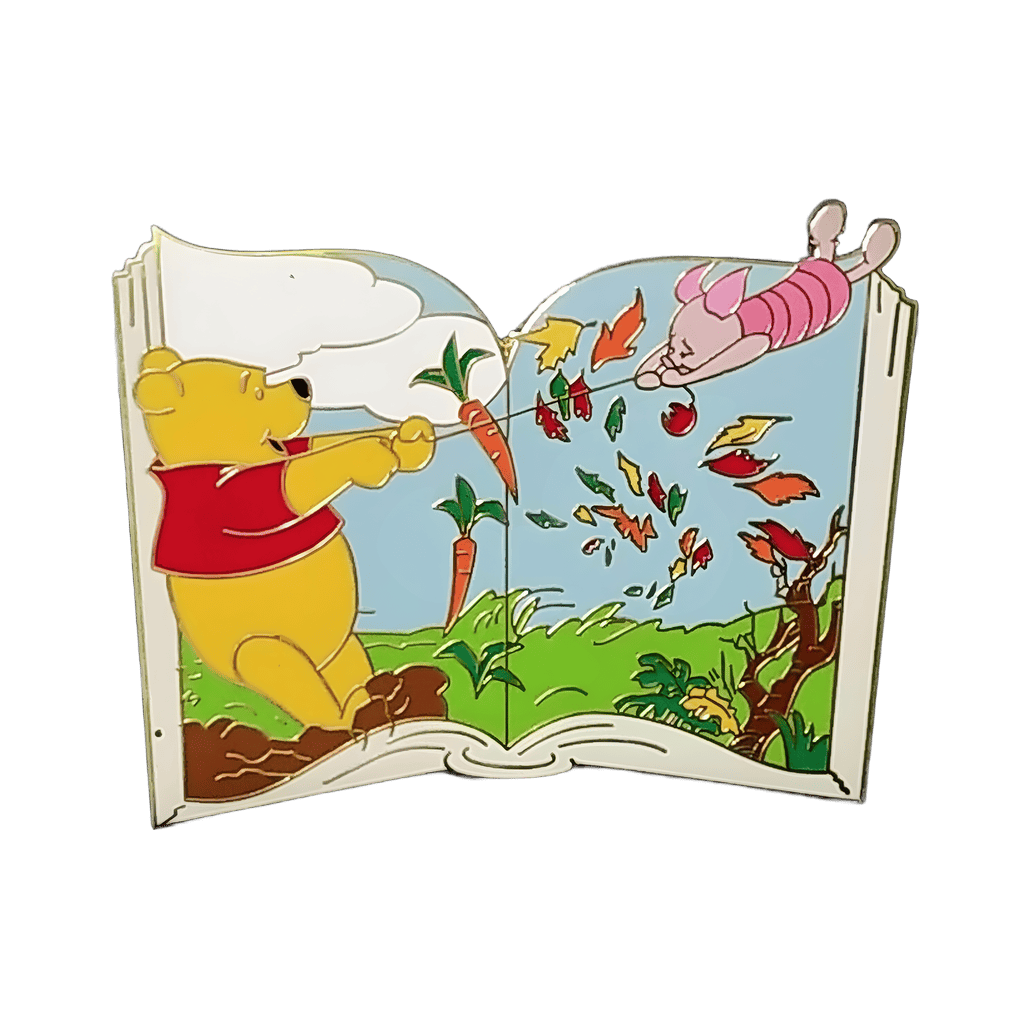 Pooh and Piglet on Blustery Day Disney pin